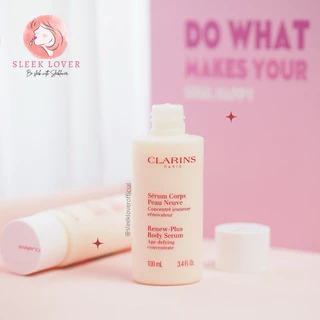 [เหลือ 590.- "เก็บโค้ดทักแชท"] 🔻พร้อมส่ง&แท้ป้ายไทย🔻Clarins Renew-Plus Body Serum 100 ml.