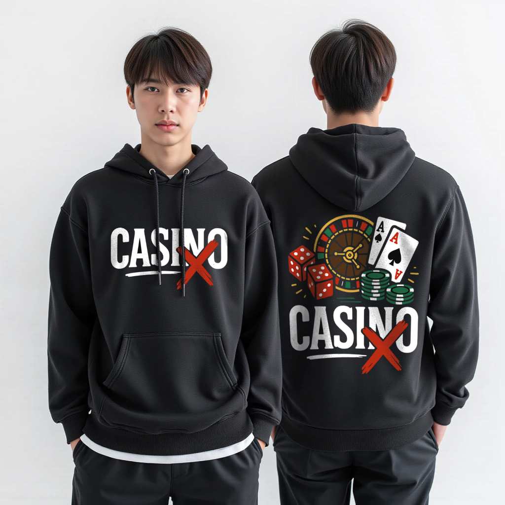 HOODMAN เสื้อฮูด casino <ส่งไปรษณีย์ ส่งเร็ว>