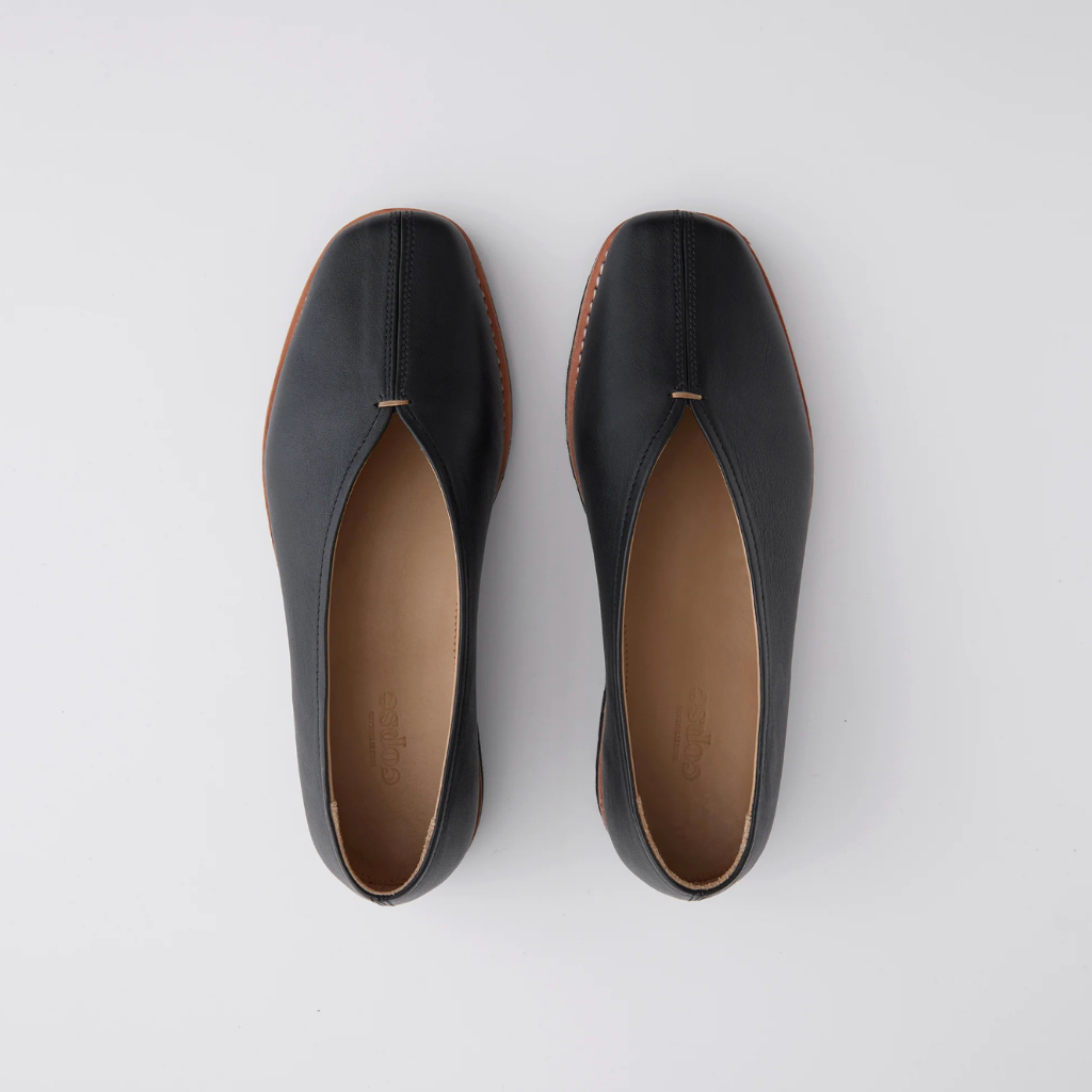 Copse รองเท้าหนัง Ivy Shoes - Black