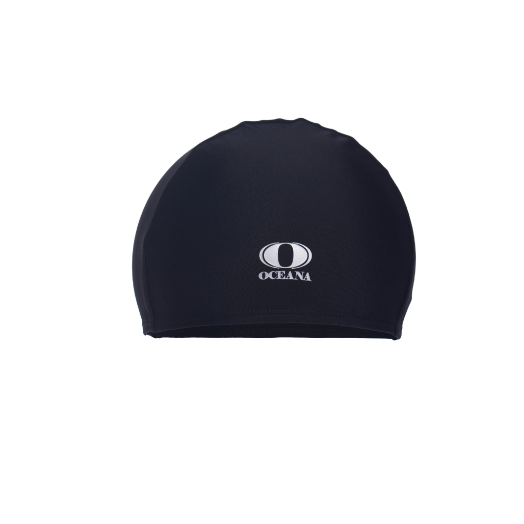 (ลด 50%) OCEANA SWIMWEAR หมวกว่ายน้ำ ผ้าพื้น No. 22OPACOP02 สี BL - สีดำ FREESIZE