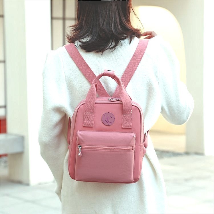 กระเป๋าสะพายหลัง กระเป๋าเป้ มีหูหิ้ว เหมาะกับการพกพา เดินทาง กระเป๋าสะพาย น้ำหนักเบา