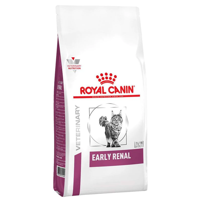 Royal Canin Feline Early Renal 1.5,3.5 และ 6 กก. อาหารแมวโรคไตระยะเริ่มต้นหรือมีความเสี่ยงที่จะเป็น)