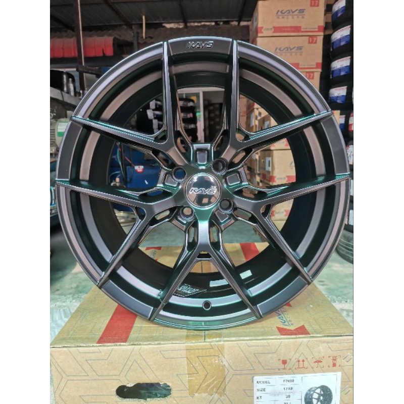 แม็กใหม่ขอบ 17 ใส่รถ 4 รู 100