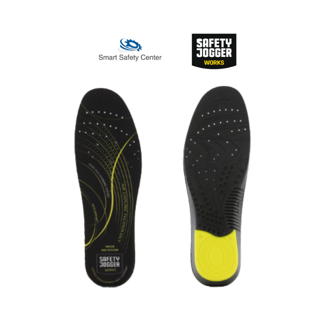 [ลิขสิทธิ์แท้] แผ่นรองพื้นรองเท้า Safety Jogger รุ่น SJCOMFORT
