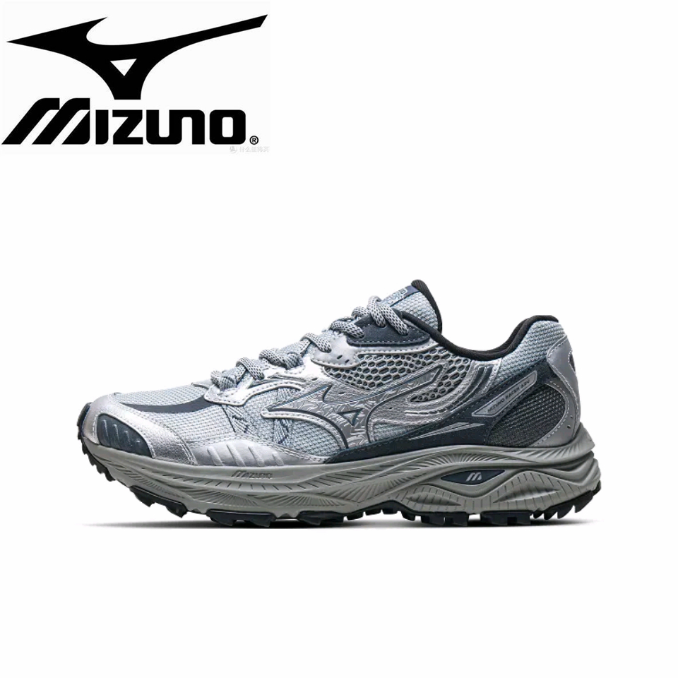 Mizuno Racer ADV Silver รองเท้าผ้าใบ（ของแท้ 100 %）