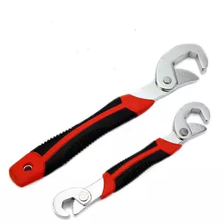 NC Hardware Universal Wrench 1 คู่ มี 2 ชิ้น เครื่องมือประแจแบบปรับได้ ประแจห้องน้ำปากสดอเนกประสงค์ ประแจท่อเปิดขนาดใหญ่