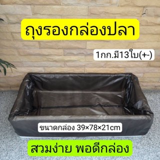 ถุงรองกล่องปลาแซลมอน ถุงรองกล่องโฟม ถุงรองกล่องปลูกผัก ไฮโดร…