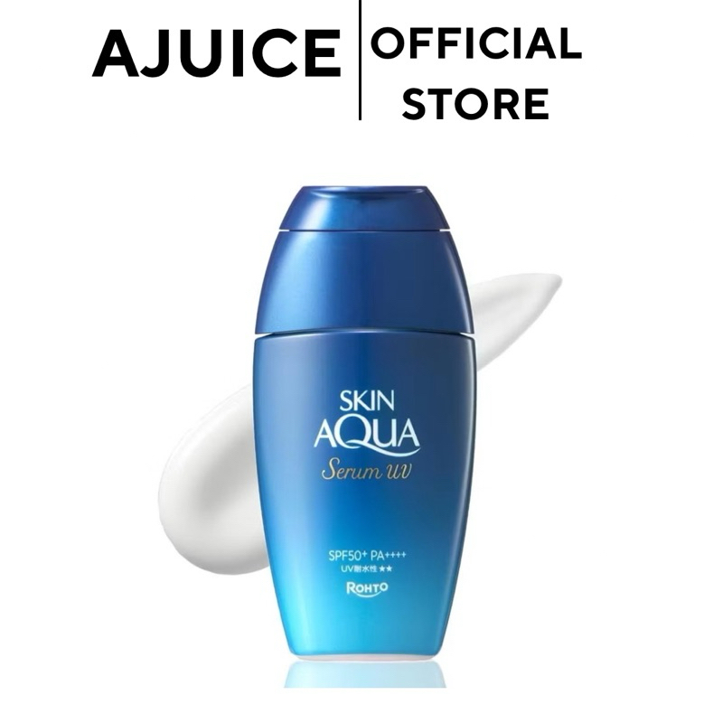 ส่งด่วน8.30-17.00*SKIN AQUA Hyaluron Serum UV / ปกป้อง SPF50+ PA++++ พร้อมเซรั่มบำรุง