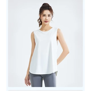 *เพิ่มสีใหม่*ArayaLady เสื้อออกกำลังกายผู้หญิง เสื้อกล้ามกีฬา ทรงหลวม ซีทรูหลัง ผ้าแห้งไว AT-JYWB003