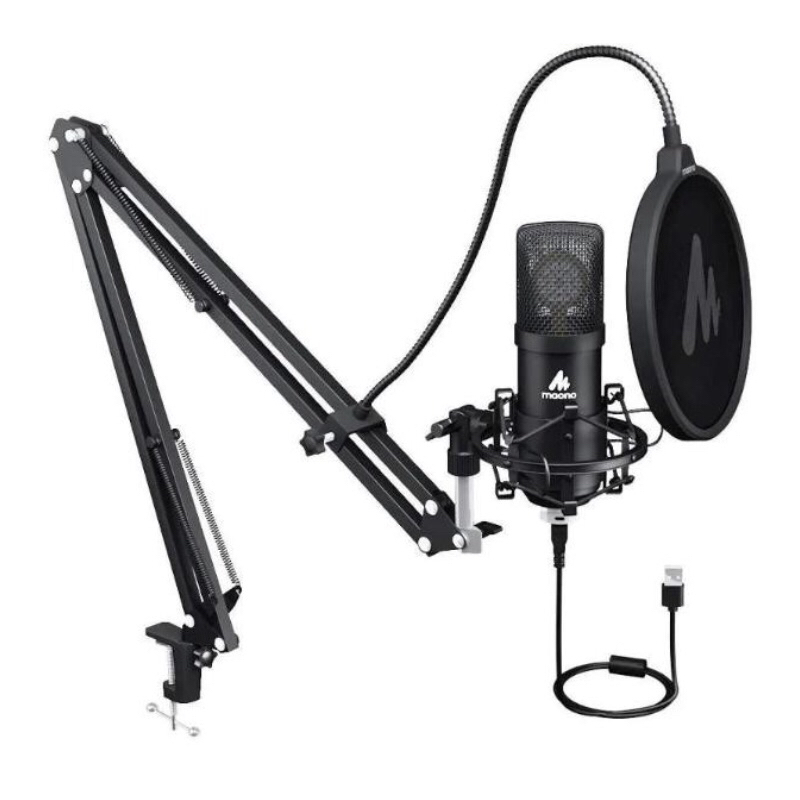 (สภาพใหม่100%) ไมโครโฟน MAONO AU-A425 ไมค์ USB XLR ไมค์คอนเดนเซอร์ระดับโปร สำหรับพากย์ สตรีม พอดแคสต