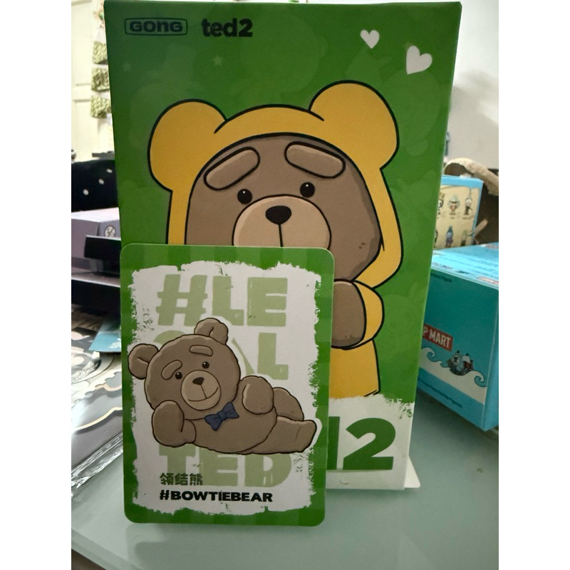 Resonance "Ted2" พวงกุญแจตุ๊กตาหมี ของแท้ พร้อมส่ง เช็คการ์ดอย่างเดียว