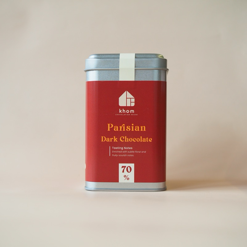 KHOM.CHOCOLATESTORE | Dark chocolate 70% flakes - ดาร์กช็อกโกแลต 70% แบบบดละเอียด