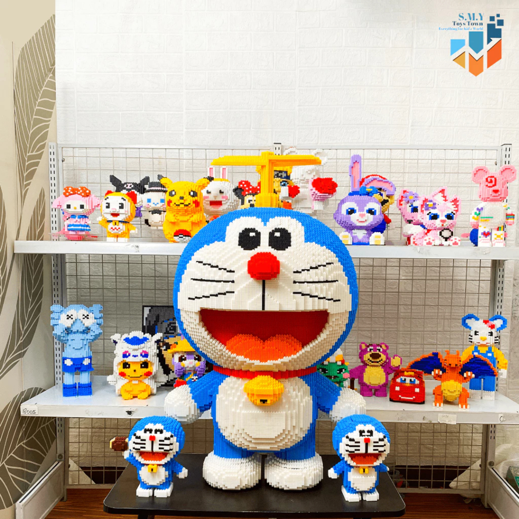 🌸บล็อกตัวต่อ DIY🌸 การ์ตูนปริศนา 3D เสริมจินตนาการ