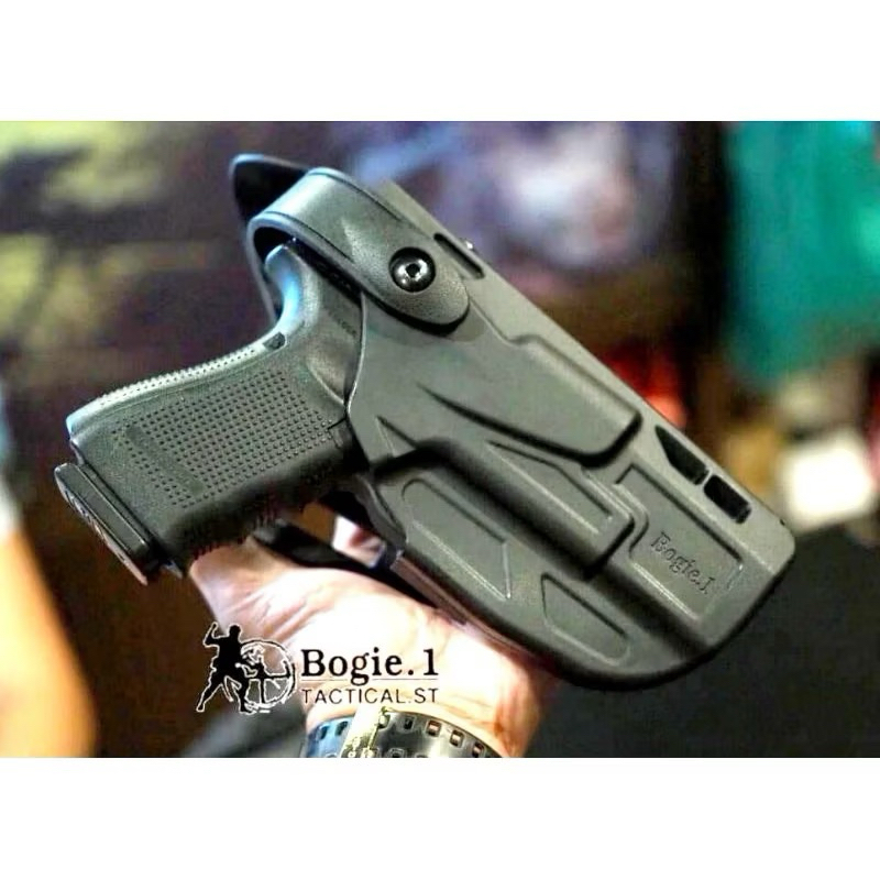Bogie1 ซองพกนอก  G19 Gen 1,2,3,4 และ Marinner, Comando ใส่ได้ค่ะ(ปลดล็อคนิ้ว)