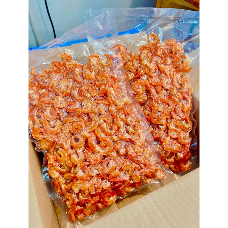กุ้งแห้งเกรด A ถูกสุด!!! เนื้อล้วน รสชาติพอดี ไม่เค็มปี๋ ครึ่งกิโล