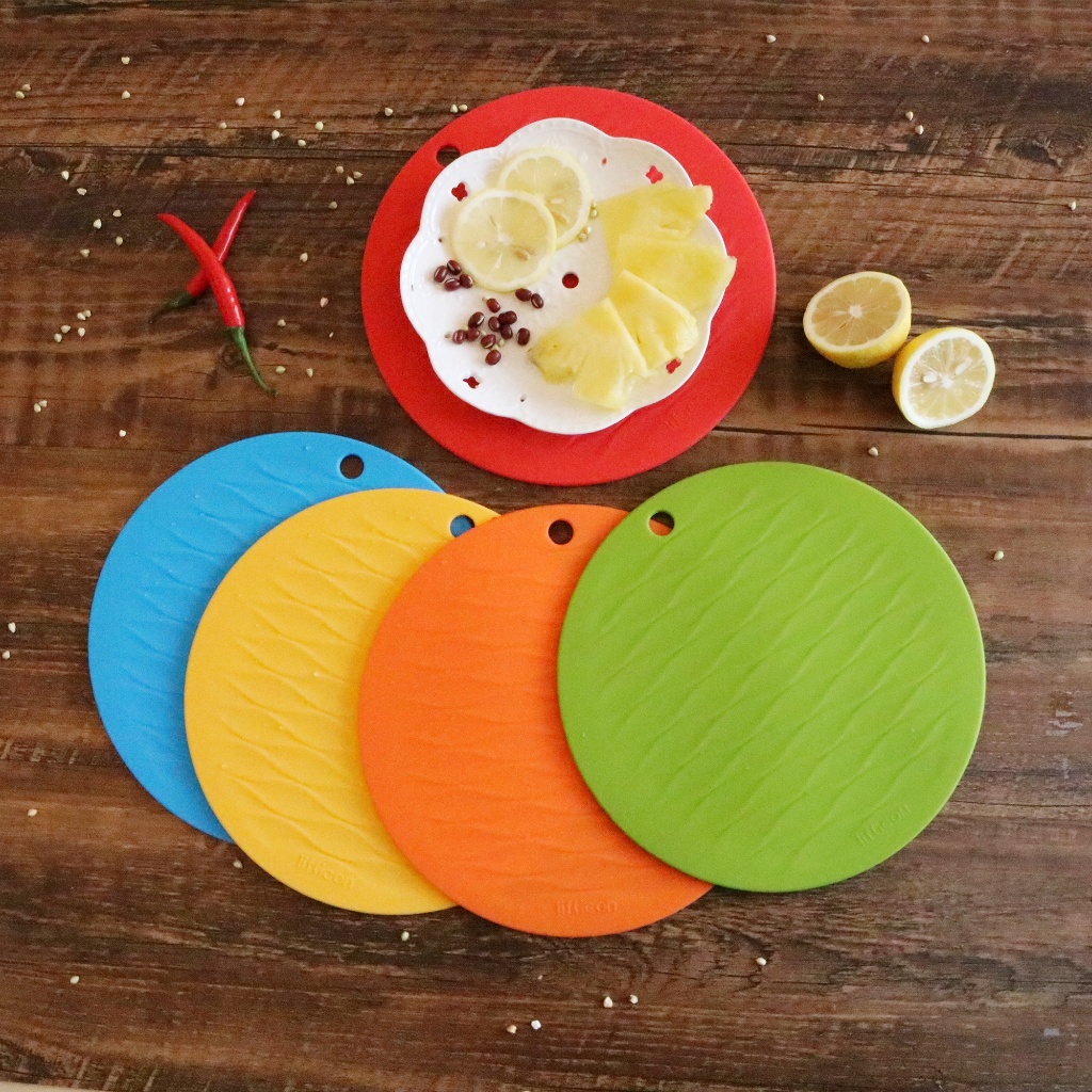 Liflicon แผ่นซิลิโคนรองจานหรือของร้อนอื่นๆ - Silicone Bowl Mat (จำหน่ายแยกชิ้น)