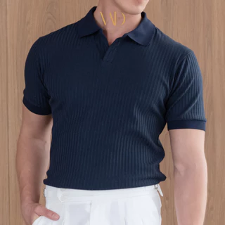 [ขายดี] เสื้อโปโลผ้าร่อง ทรงสวย หล่อหรู ดูมีระดับ WDNSDAY - Ribbed Polo