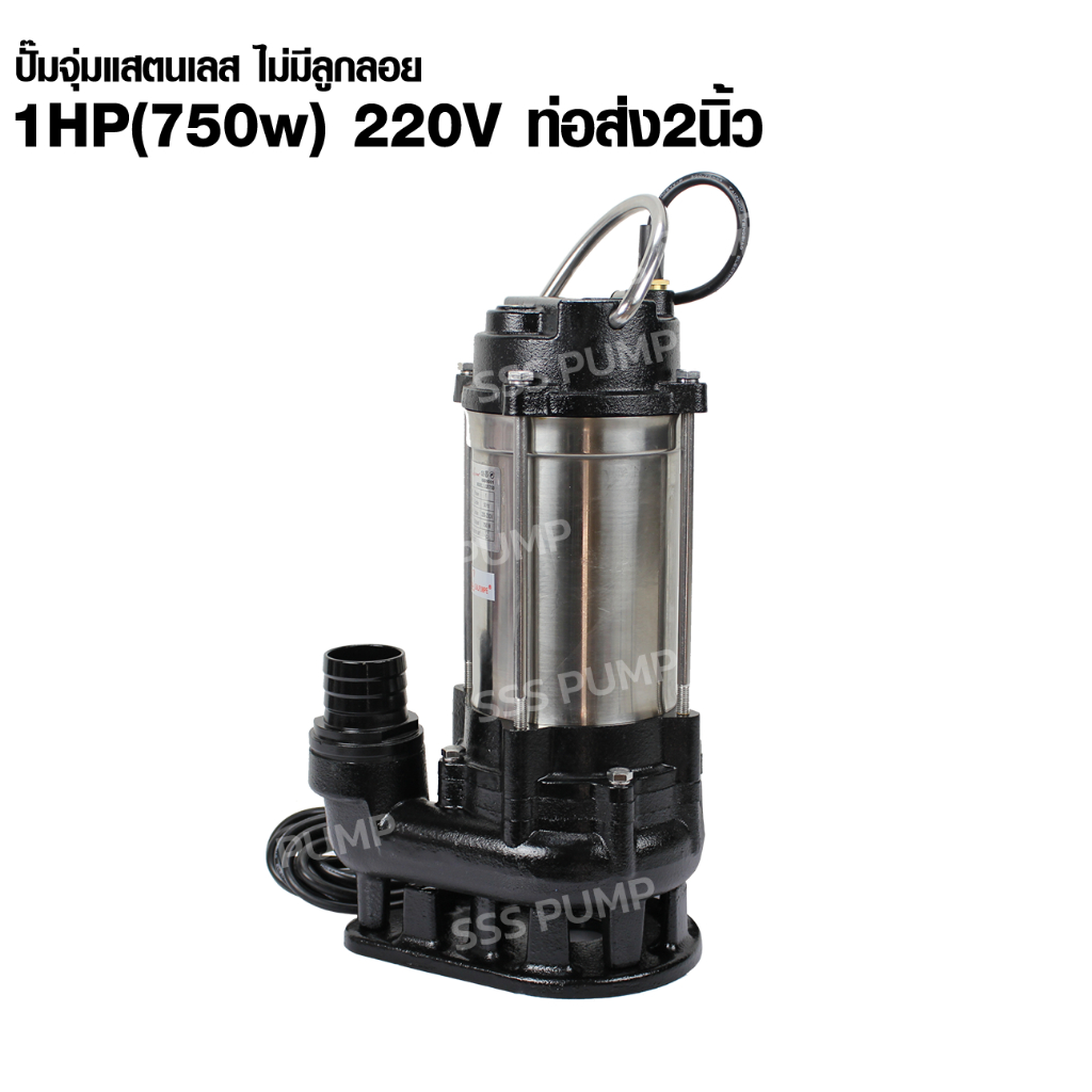 ปั๊มจุ่ม ชนิดดูดน้ำเสีย DAYUAN LQS750 - 2นิ้ว 750w 220v