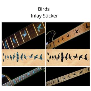 Birds Inlay Sticker for Guitar and Bass