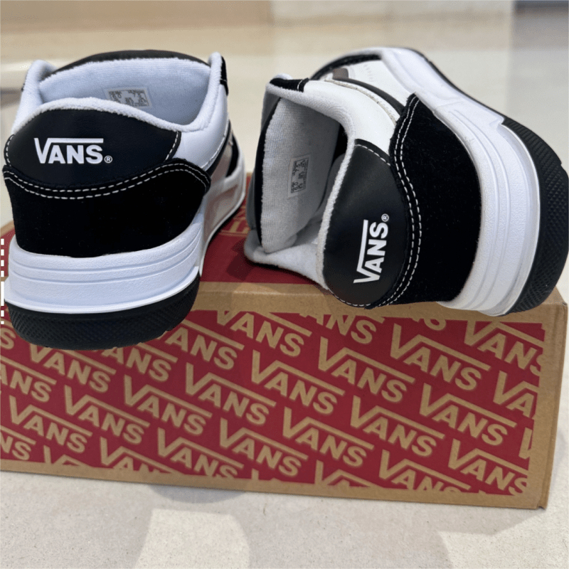 🔥ของแท้100%🔥 Vans Hylane ShoeBLACK/WHITE/GUM รองเท้าผ้าใบ ไฮเลน ชาย หญิง 👟น้ำหนักเบา​  ใส่สบาย