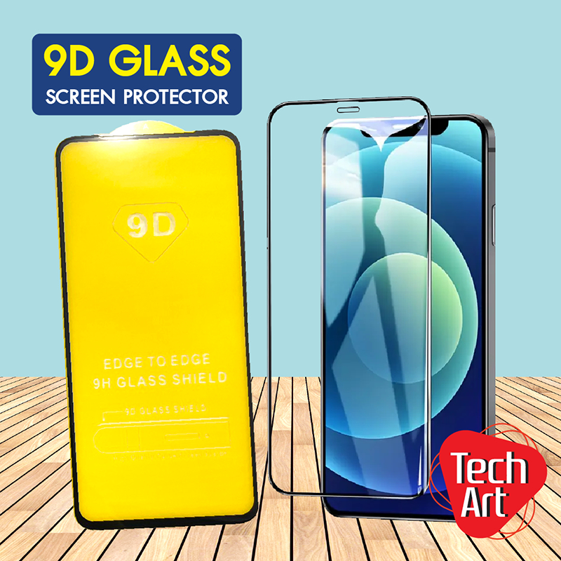 ฟิล์มกระจกใสSamsung A01 A01Core A11/M11 J2Prime A6(2018) J6(2018)  J4Plus J6Plus A7(2018)เต็มจอขอบดำ