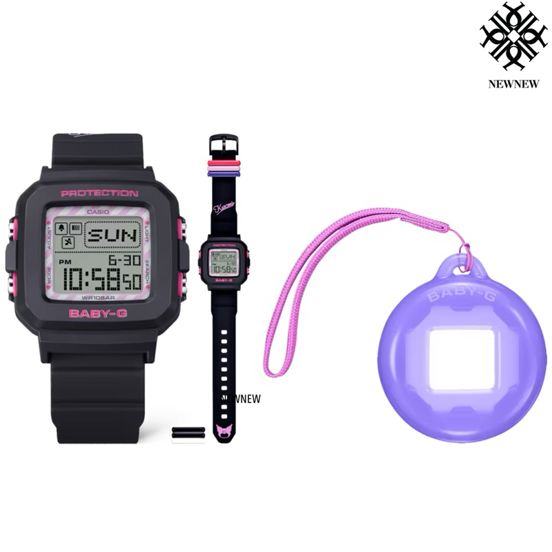 CASIO BABY-G KUROMI BGD-10KKM-1 ของแท้ประกันศูนย์ 1ปี