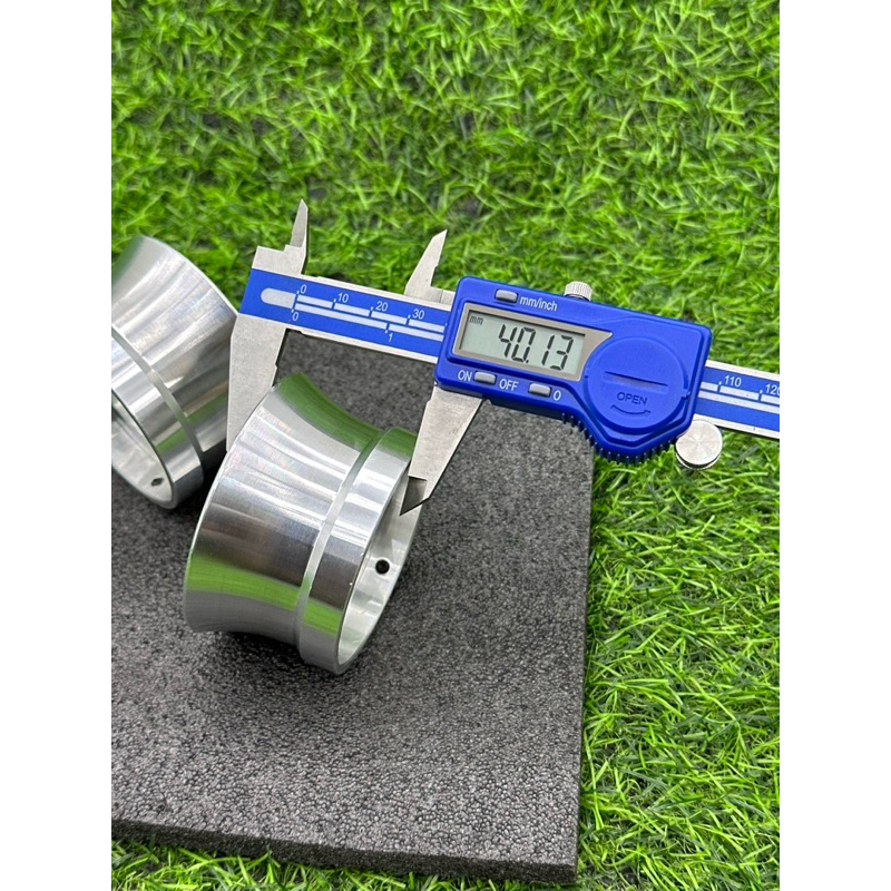 ปากแตรตัวสั้นCRF450ปากแตรแต่งสีเงินปากสวม61มิลสำหรับใส่เรือนลิ้นเร่งCRF450ราคาต่อ1ชิ้น - รูปที่ 5