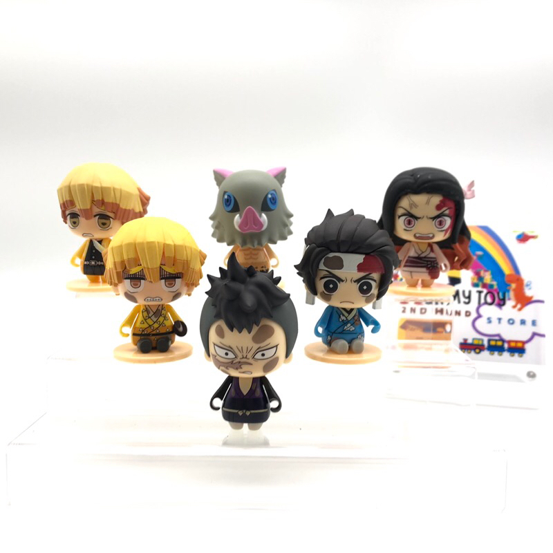 กาชาปอง ดาบพิฆาตอสูร Gashapon Kimetsu no Yaiba Pocket maquette set ยืน Good Smile