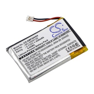 แบตเตอรี่ทดแทน สำหรับใช้งานกับ Garmin APPROACH S60, FENIX 5,…