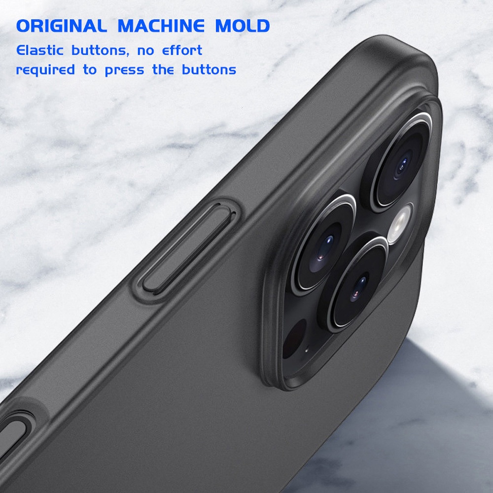 Ultra Slim Crystal Clearเคสโทรศัพท์สําหรับiPhone 11 12 13 14 15 16 Pro Max บางโปร่งใสป้องกันกรณี - รูปที่ 3