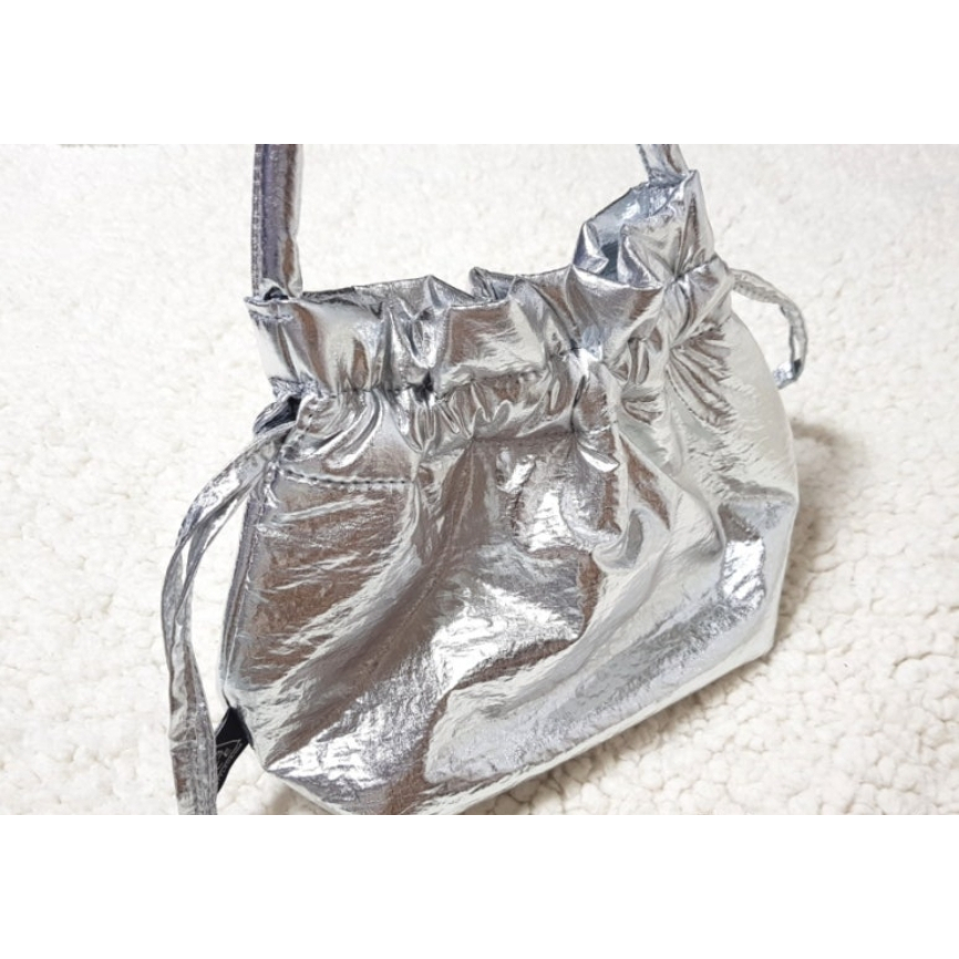 3CE New Take Bucket Bag #Silver