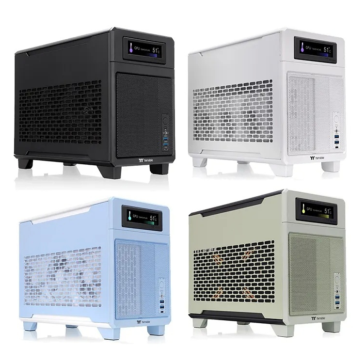 CASE (เคสมินิ) THERMALTAKE TR100 Mini-ITX case Tower Chassis (CA-11A-00S1NN-00)