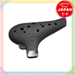 NIGHT by Noble Night Ocarina Plastic AC Black Rubber Finish …