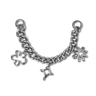 CASETiFY earphone case hook hanging chain keychain portable anti drop black metal ring buckle with original logo letters