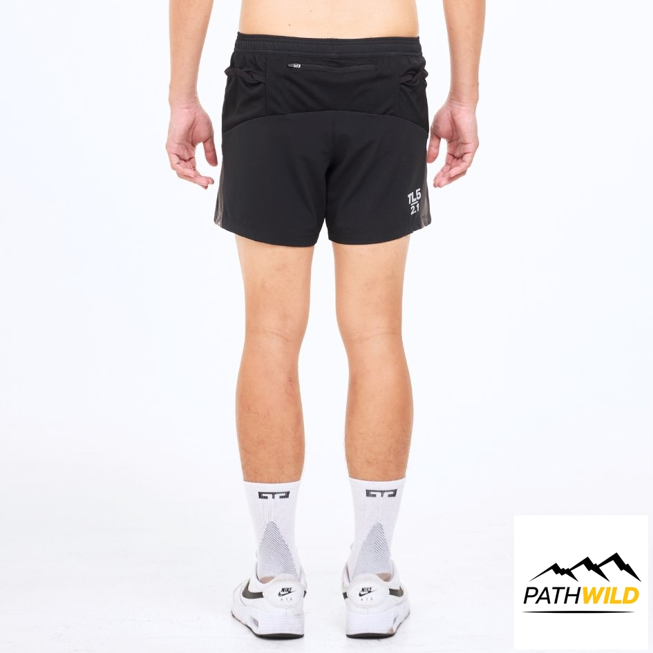 Training Lab Men's 5" Flow+ 2 in 1 Shorts กางเกงวิ่ง น้ำหนักเบา แห้งเร็ว ระบายอากาศดี ยืดหยุ่น ใส่สบาย