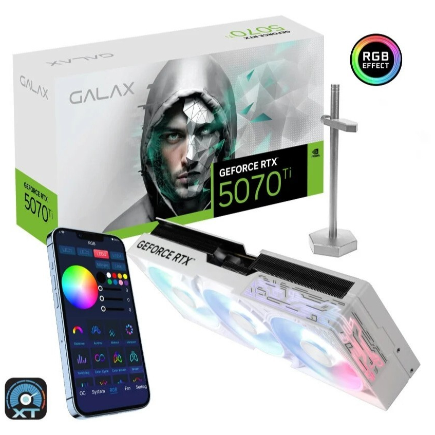 GALAX RTX5070TI 1-Click OC 16GB WHITE GDDR7