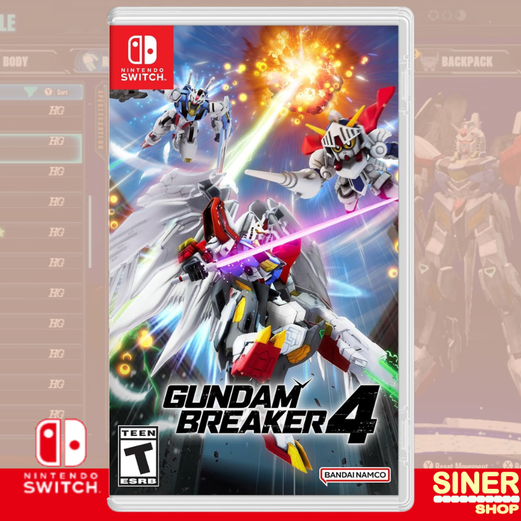 🎮 [NSW] : Gundam Breaker 4 (US) (America)