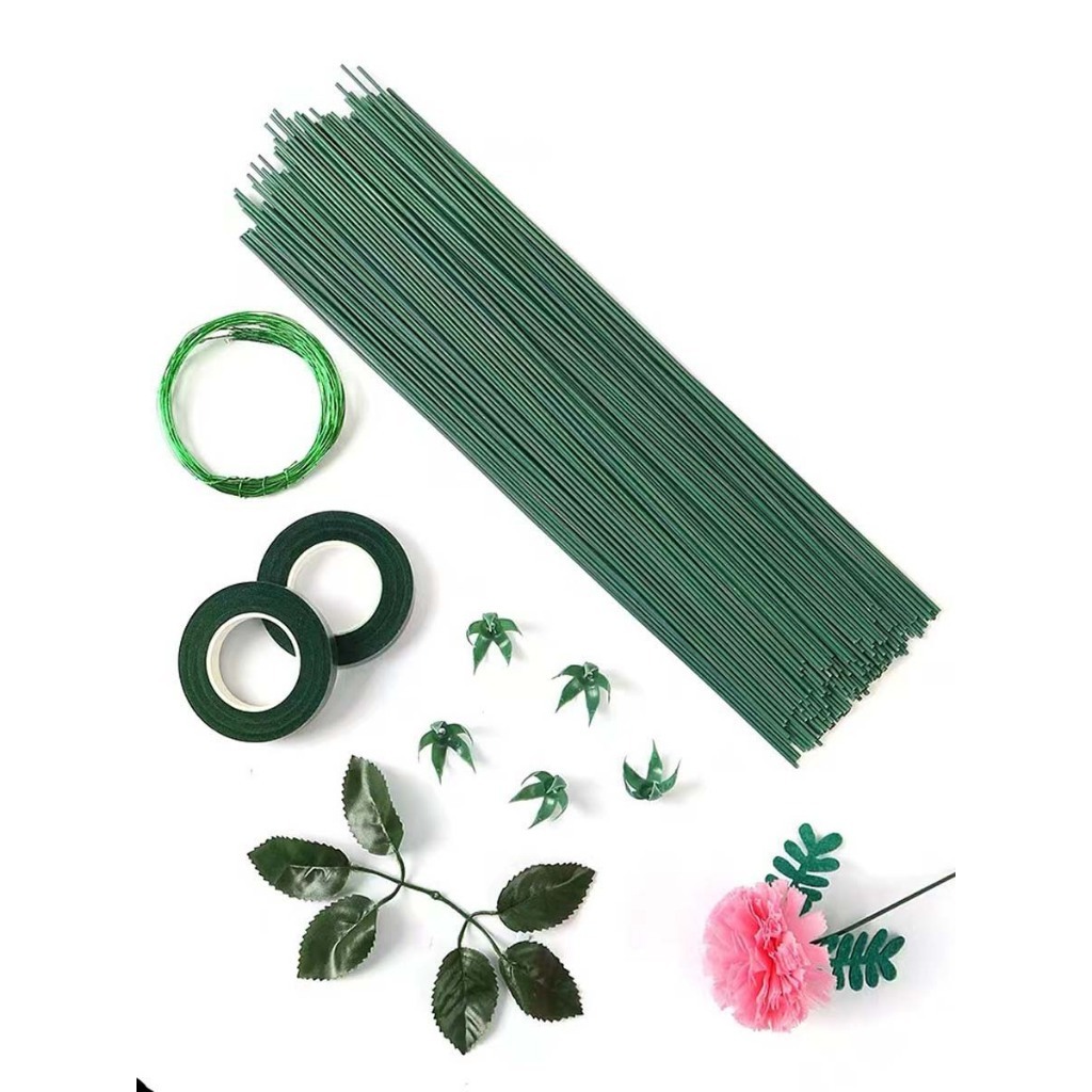 ก้านดอกสีเขียว ยาว 30 ซม. พวงละ 20 ก้าน - รูปที่ 3