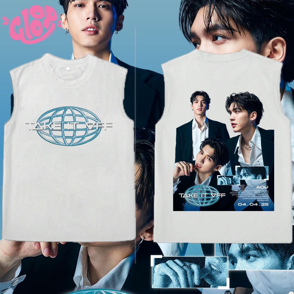 UNISEX เสื้อยืดคอกลมสำหรับผู้ชาย 2025 TAKE IT OFF -JASPER ผ้าฝ้ายสะดวกสบาย