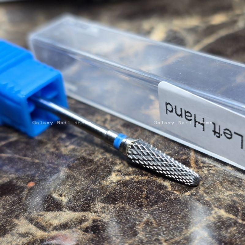 หัวเจียรคาร์ไบด์ทรงร่ม สำหรับช่างถนัดซ้าย left handed carbide nail drill bits - รูปที่ 5