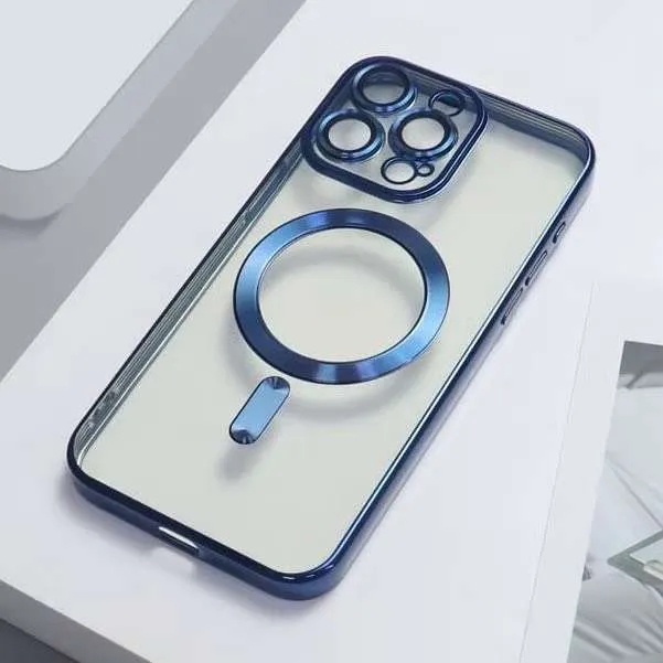 ❄️For Samsung เคส แม่เหล็ก ใส S25 S25+ S25ultra S24ultra