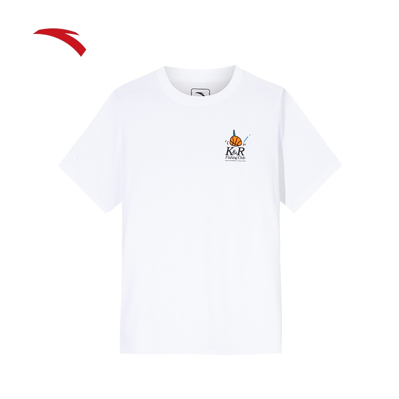 ANTA  เสื้อยืดสั้นชาย 1525B1159 Official Store