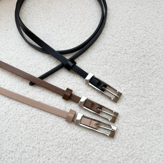 [พร้อมส่ง] WEAR.SOUL #BT135-Mini Leather Woman Belt เข็มขัดผ…