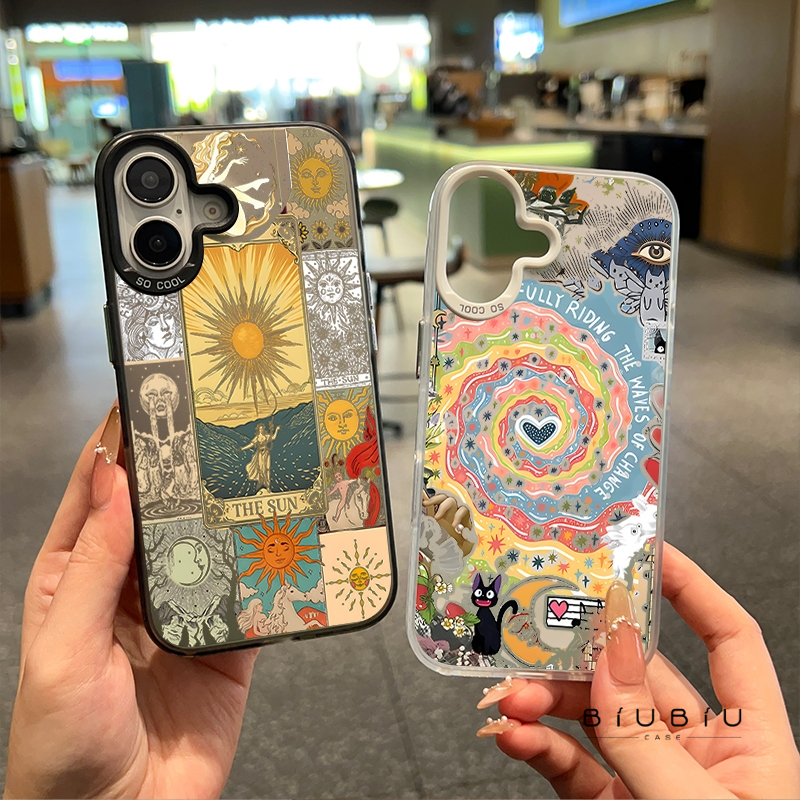เคสไอโฟน เทพธิดาแห่งดวงอาทิตย์ สำหรับ เคส IPhone 11 12 16 15 14 13 Pro Max X XR XS  Max 8 7 Plus 11 13 เปลือกนิ่ม เคส