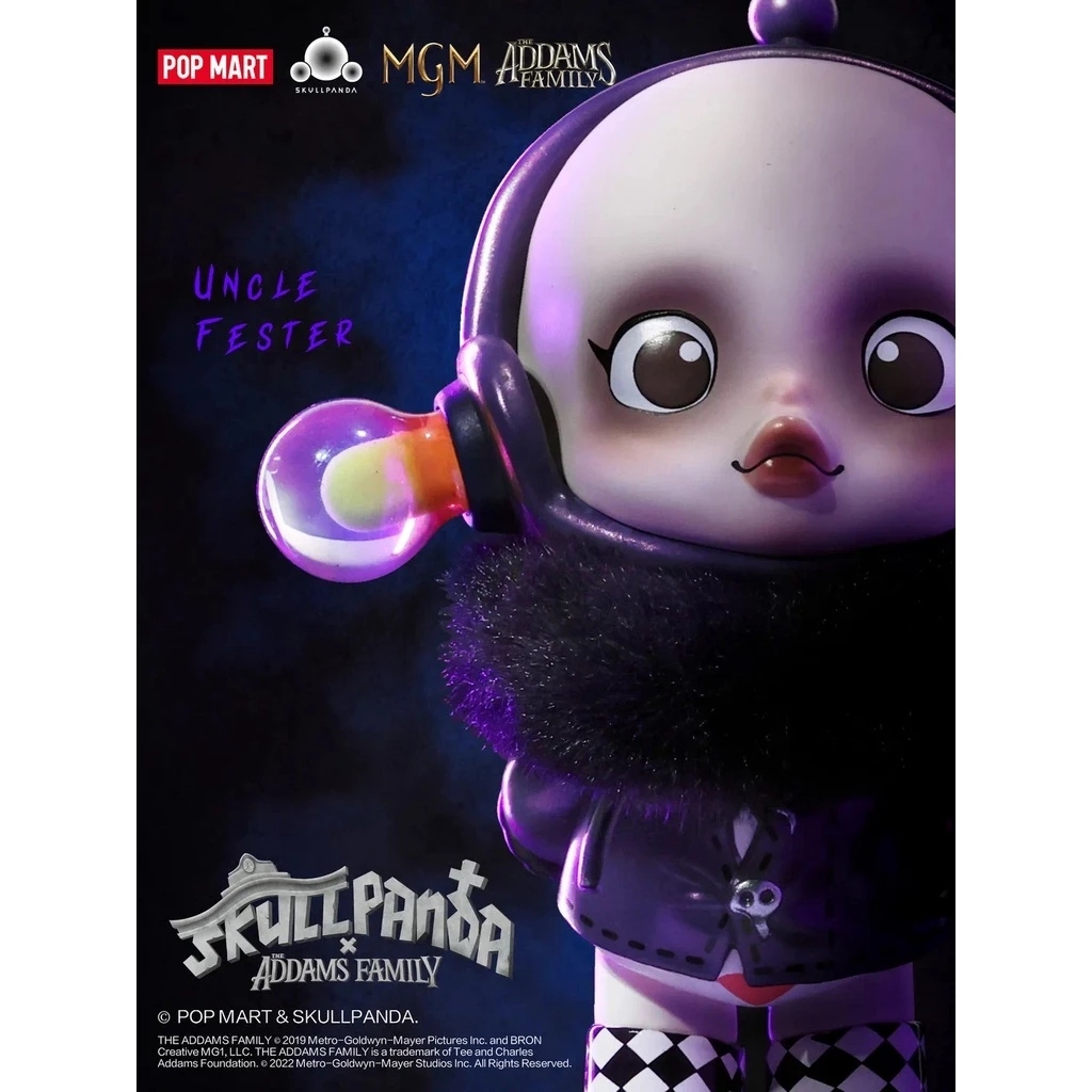 02Toyz4Fun: POPMART: Skullpanda The Addams Family (แบบสุ่ม ลุ้นSecret) พร้อมส่ง