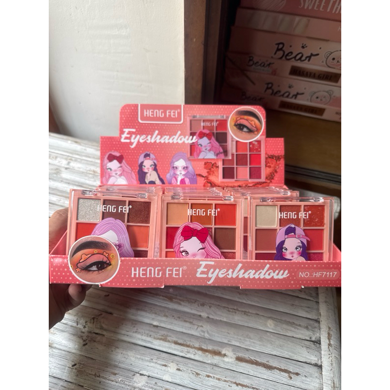 eyeshadow อายแชร์โดว์ Heng fei