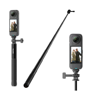 Telesin GoPro , Insta360 , DJI Osmo360 , 5Pro / 4 / 3 Aluminum high strength selfie stick 90 /120/150cm