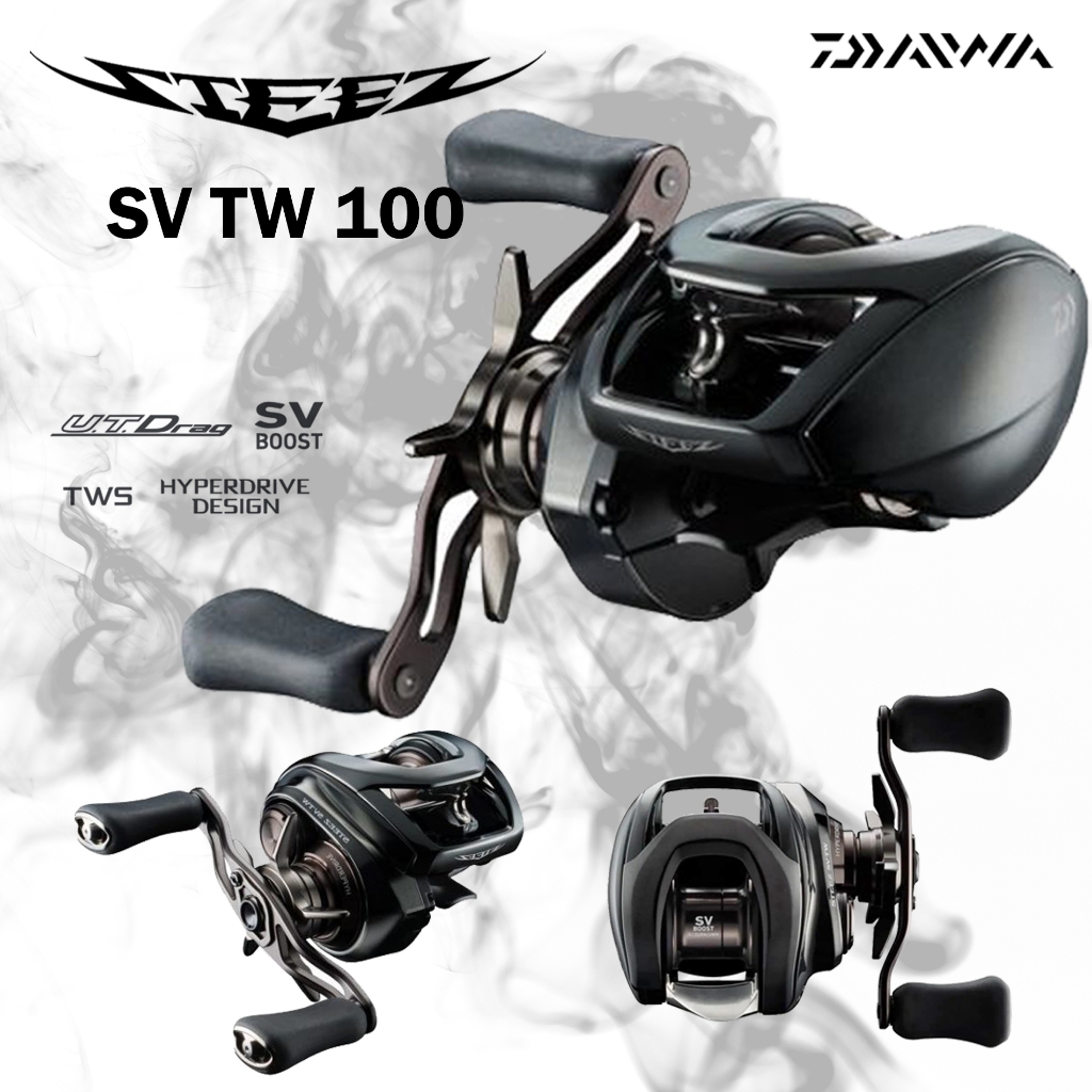 รอกหยดน้ำ DAIWA STEEZ SV TW 100H