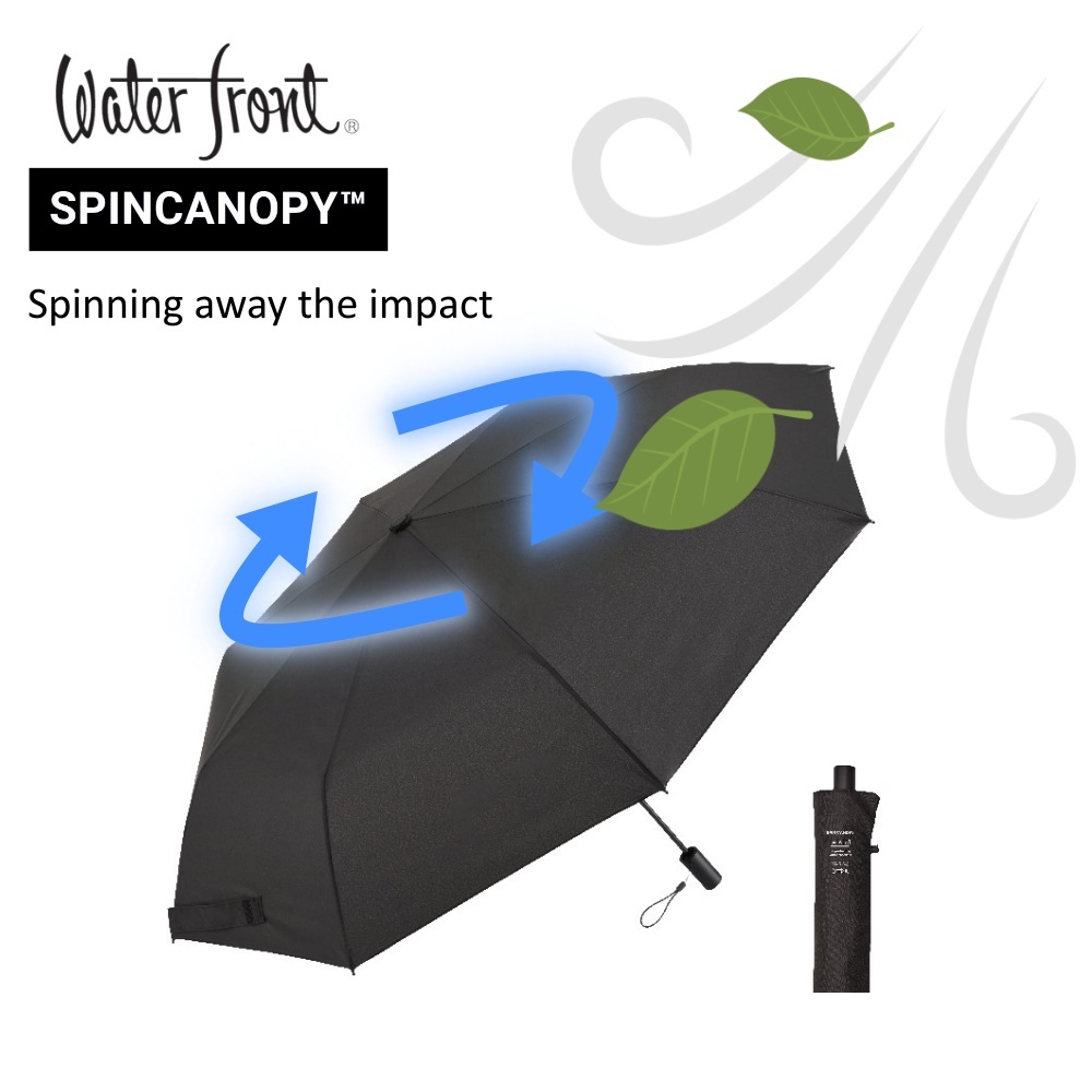 [Waterfront official brand store] Spincanopy 60cm Foldable Umbrella UV Protection Japan