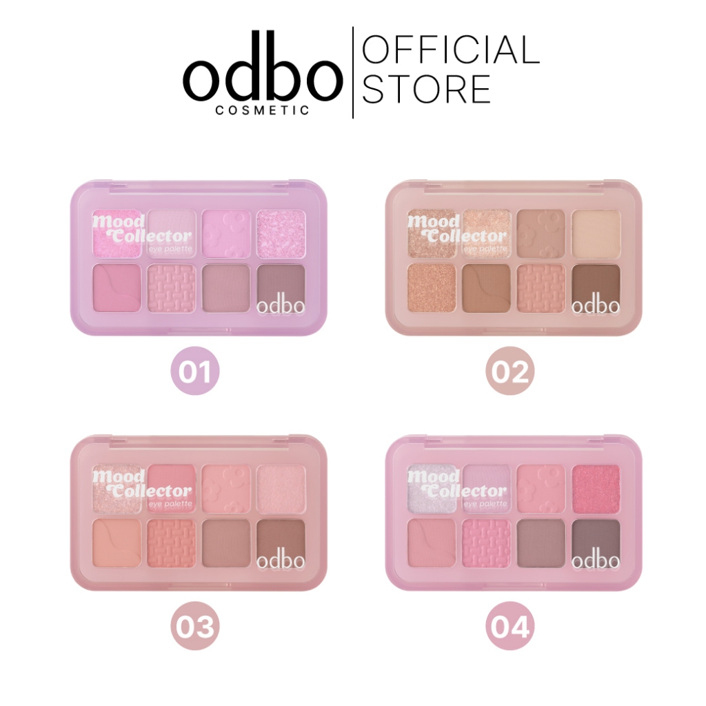 ODBO MOOD COLLECTOR EYE PALETTE - OD2030 #พาเลทมู้ดodbo
